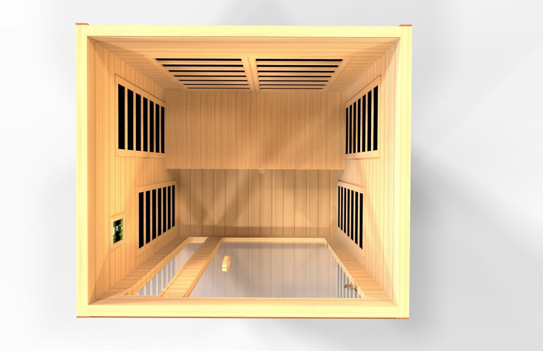 Dynamic Cordoba Elite 2 Person FAR Infrared Dry Sauna DYN-6203-01 Elite