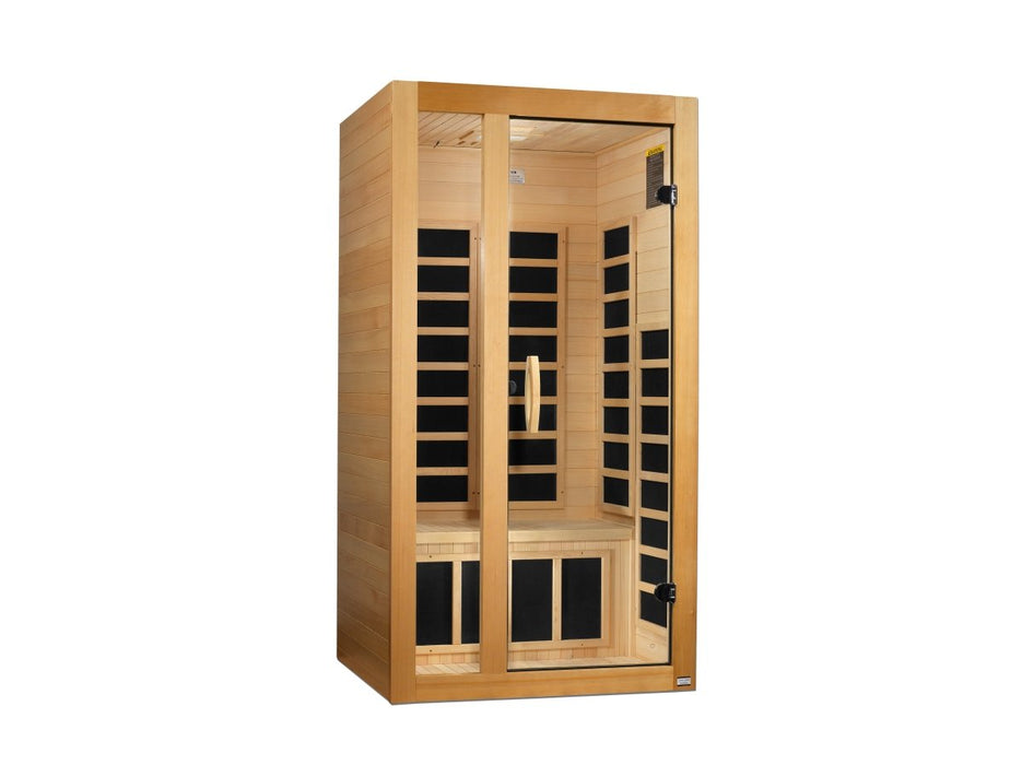 Dynamic Gracia 1 to 2 Person Low EMF Far Infrared Dry Sauna DYN-6119-01