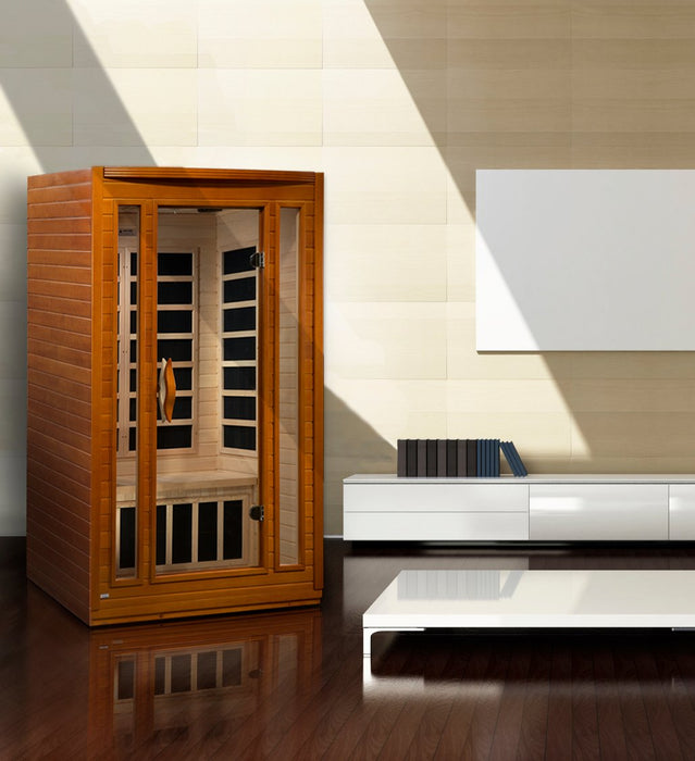 Dynamic San Marino 2 Person Low EMF FAR Infrared Dry Sauna DYN-6206-01