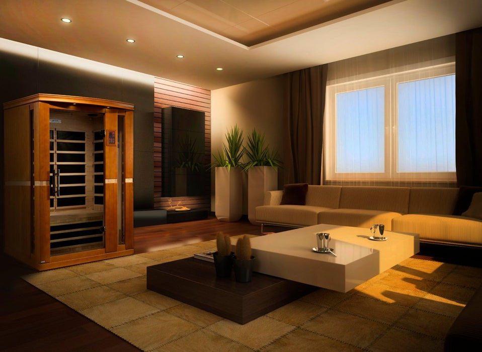 Dynamic Vittoria 2 Person Low EMF FAR Infrared Dry Sauna DYN-6220-01