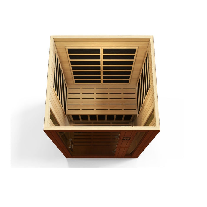 Dynamic Vittoria 2 Person Low EMF FAR Infrared Dry Sauna DYN-6220-01