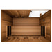 3-person home DIY infrared sauna kit floorplan