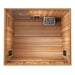 Finnmark Trinity XL Infrared sauna kit Floor Plan