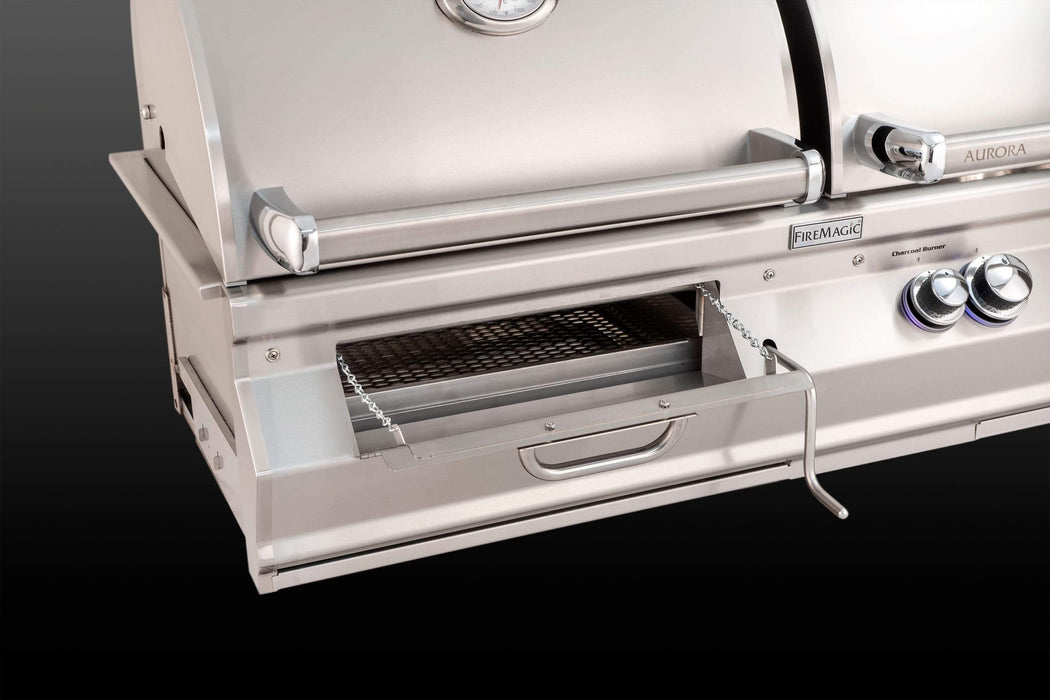 Fire Magic Aurora 30" Portable Gas Grill A660s w/ Flush Mounted Single Side Burner