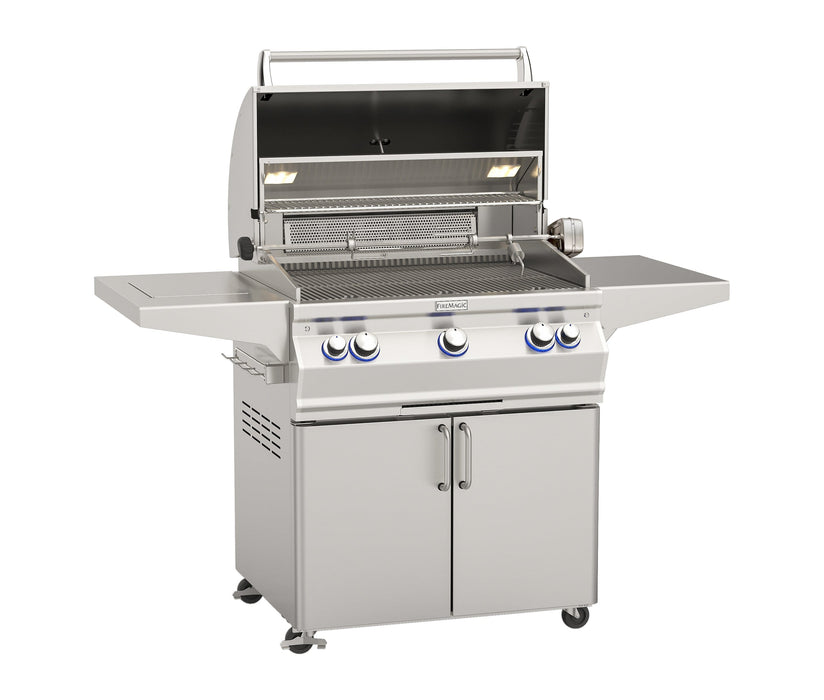 Fire Magic Aurora 30" Portable Gas Grill A660s w/ Flush Mounted Single Side Burner