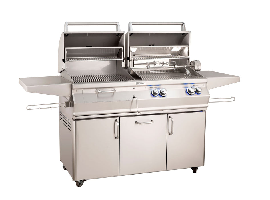 Fire Magic Aurora 46" Portable Gas & Charcoal Combo Grill A830s