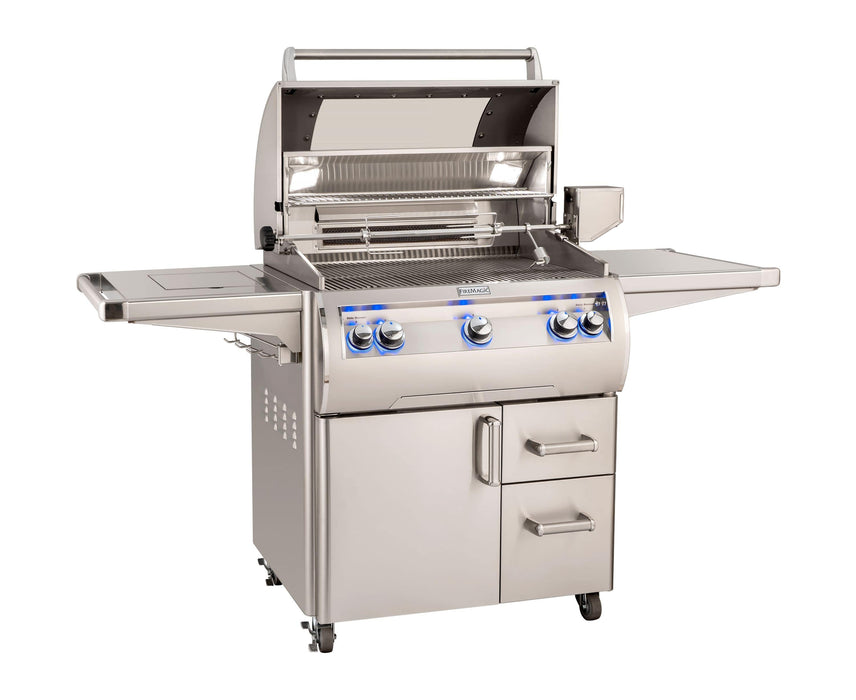 Fire Magic Echelon Diamond 30" Portable Grill E660s w/ Flush Mounted Single Side Burner