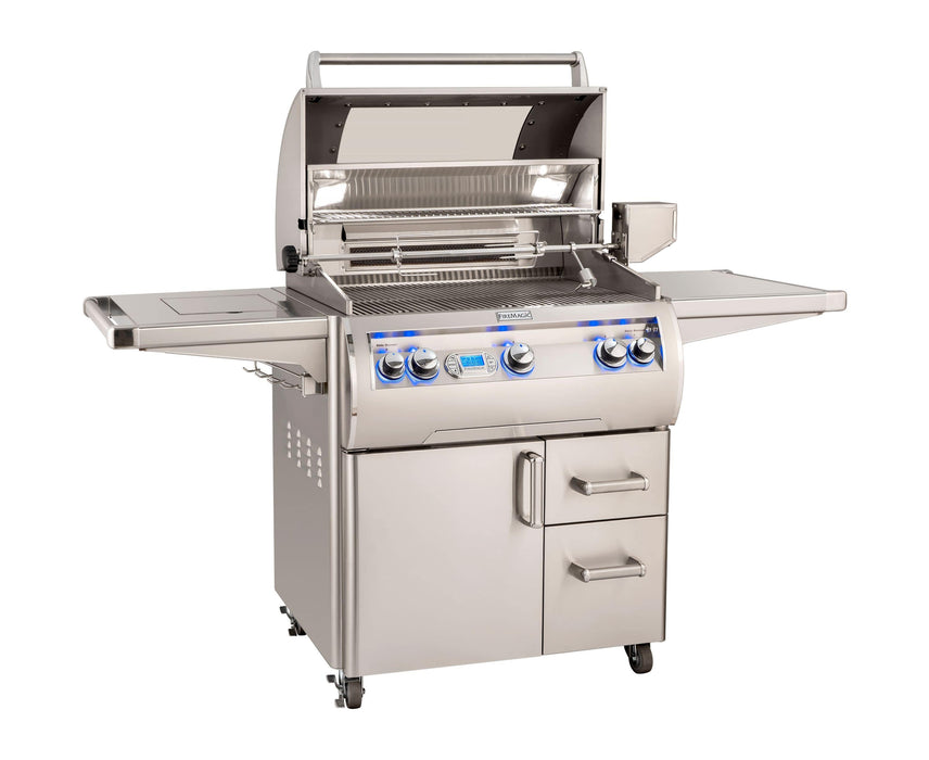 Fire Magic Echelon Diamond 30" Portable Grill E660s w/ Flush Mounted Single Side Burner