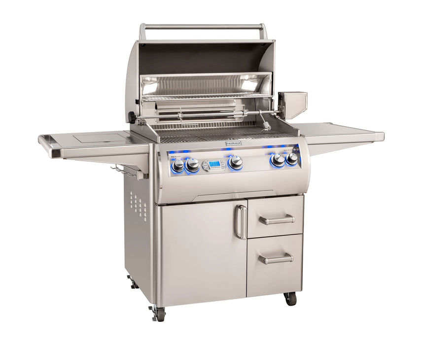 Fire Magic Echelon Diamond 30" Portable Grill E660s w/ Flush Mounted Single Side Burner