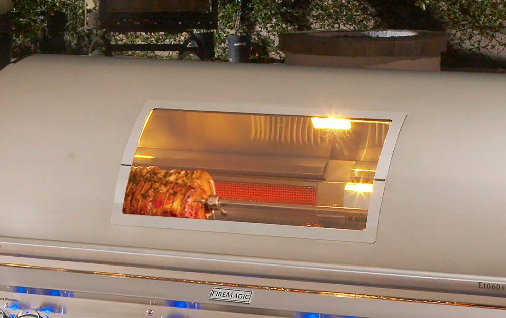Fire Magic Echelon Diamond 36" Portable Grill w/ Double Side Burner E790s