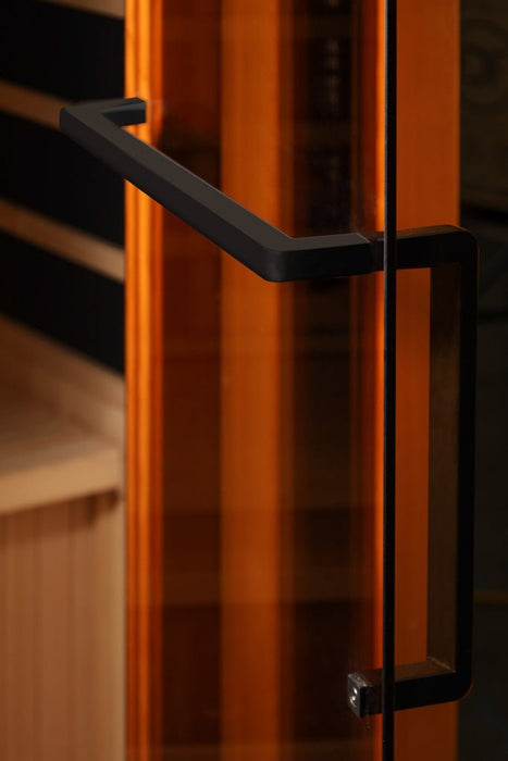 Golden Designs 2 Person FAR Infrared Dry Sauna with Himalayan Salt Bar GDI-8020-02