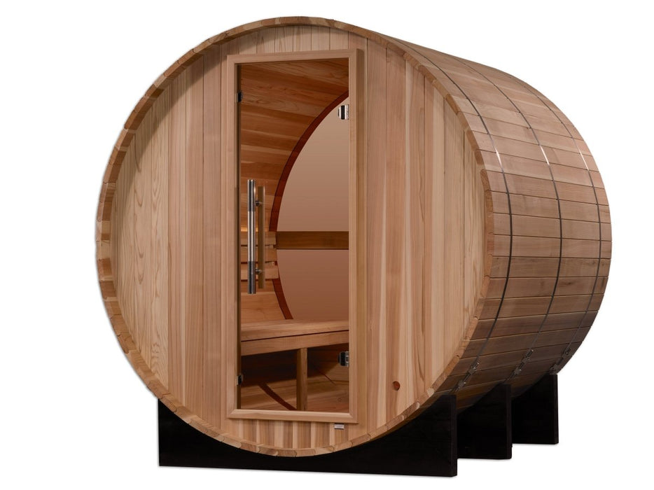 Golden Designs "Zurich" 4 Person Traditional Barrel Sauna GDI-B024-01