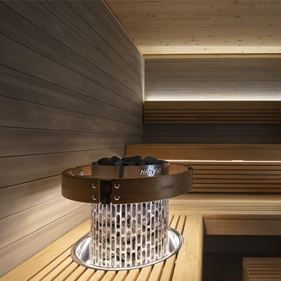 Harvia Cilindro PC110E 10.5 kW Electric Sauna Heater