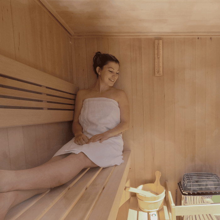 Harvia KIP30B 3 kW Electric Sauna Heater w/ Built-in Controls