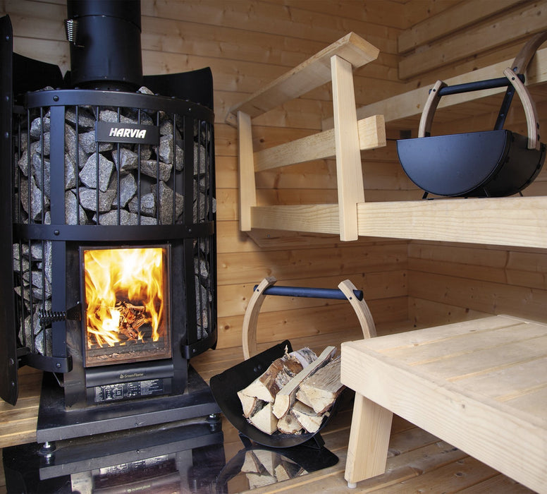 Harvia Legend 240 Greenflame Wood-Burning Sauna Stove