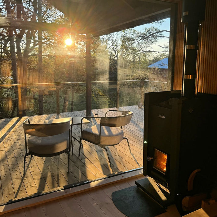 Harvia Linear 16 WK160C Wood-Burning Sauna Stove