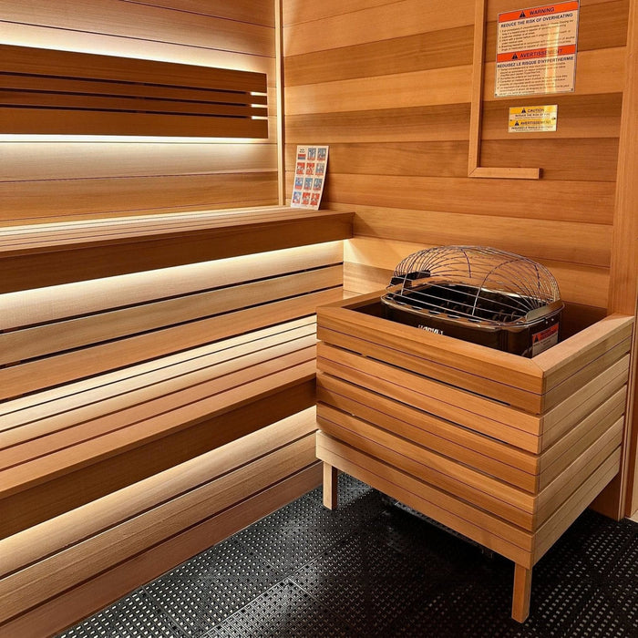Harvia Club K15G 15 kW Electric Sauna Heater at 208V 3PH