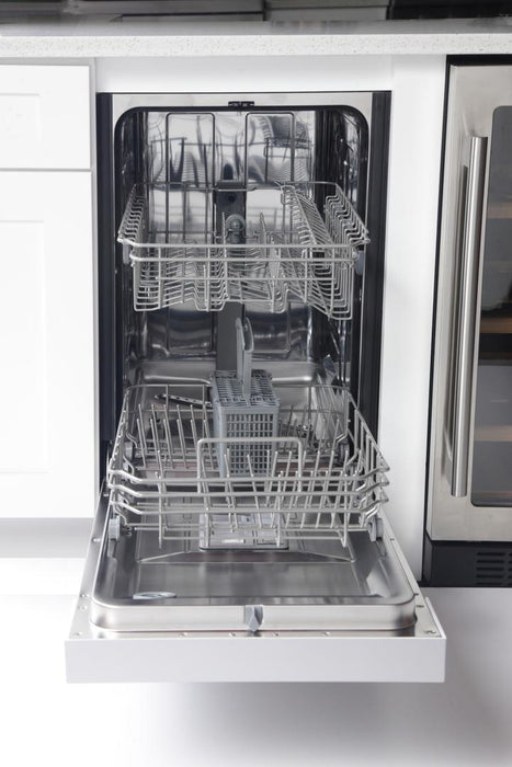 Kucht 18-Inch Front Control Dishwasher in Stainless Steel with Stainless Steel Tub and Multiple Filter System (K7740D)