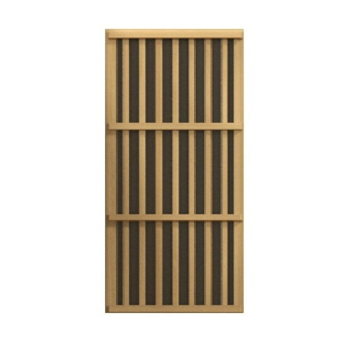 Maxxus 4 Person Low EMF FAR Infrared Dry Sauna in Canadian Hemlock MX-K406-01