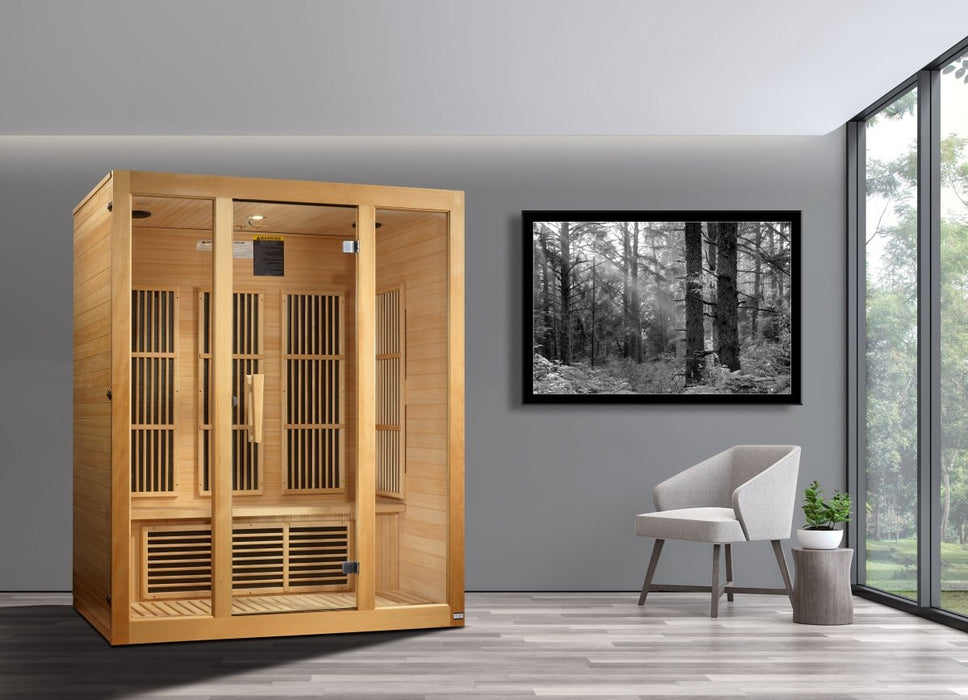 Maxxus Bellevue 3 Person FAR Infrared Dry Sauna MX-J306-01