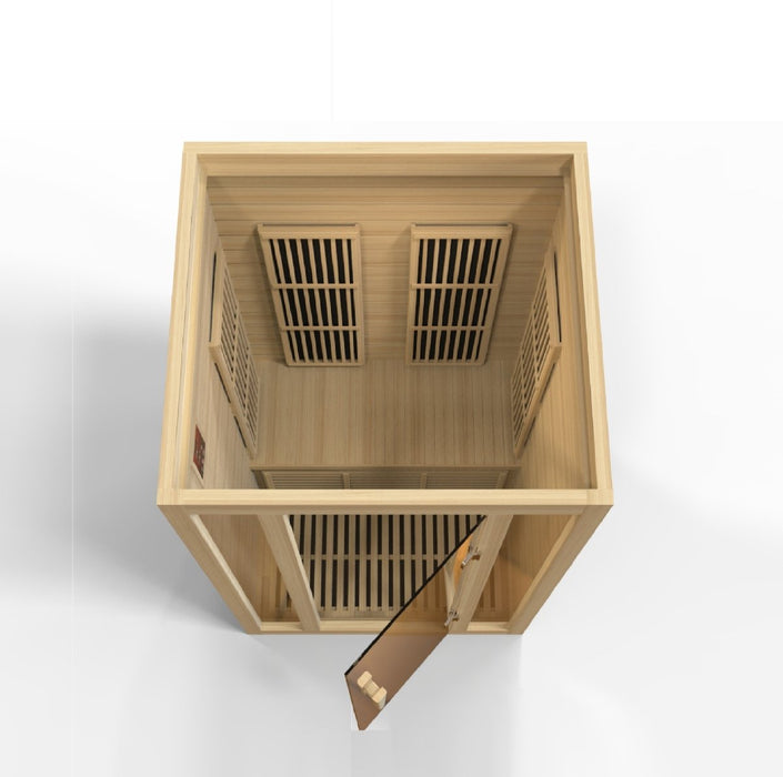 Maxxus Seattle 2 Person FAR Infrared Dry Sauna MX-J206-01