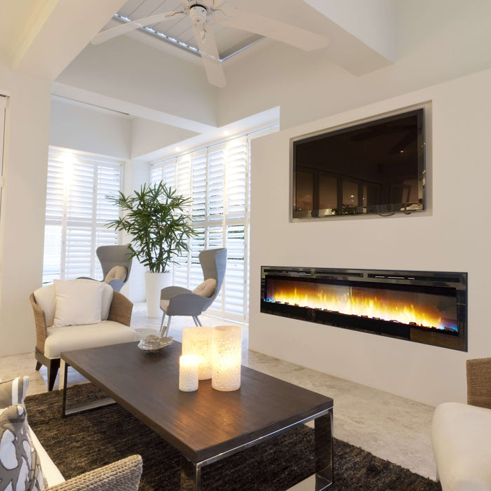 Empire 74" Nexfire Linear Electric Fireplace - EBL74