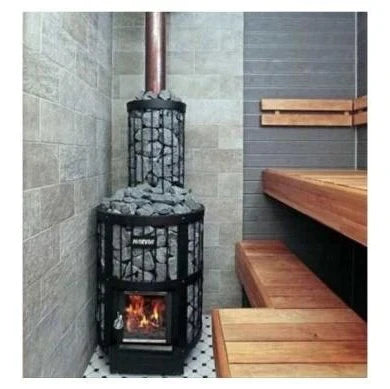 Harvia Legend 150 SL 16kW Wood Burning Sauna Stove w/ Fire Chamber Extension