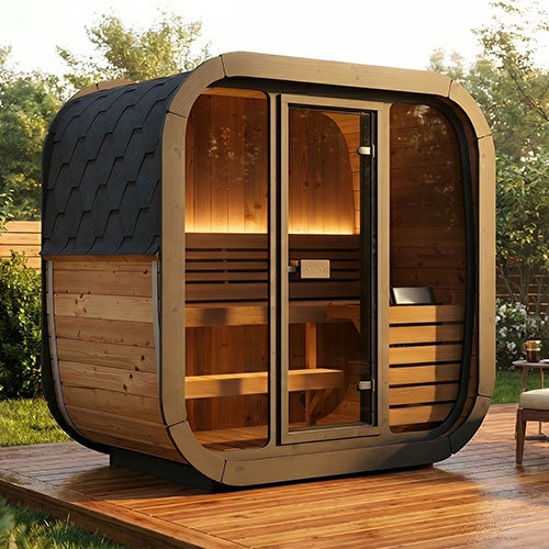 SaunaLife Model CL4G Outdoor Sauna