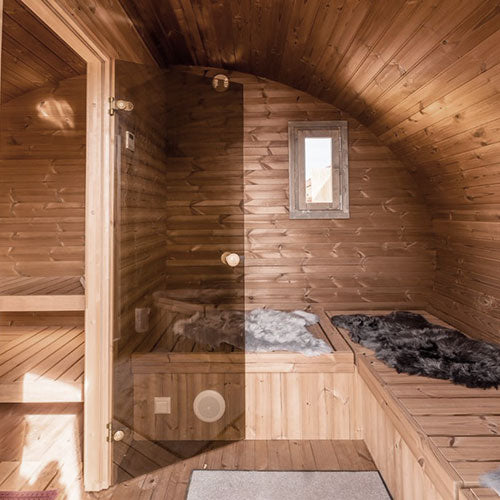 SaunaLife Model G11 Outdoor Sauna