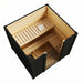 SaunaLife Model G2B — Garden Series Outdoor Home Sauna Kit, DIY, Paint Included, Up to 4 Persons