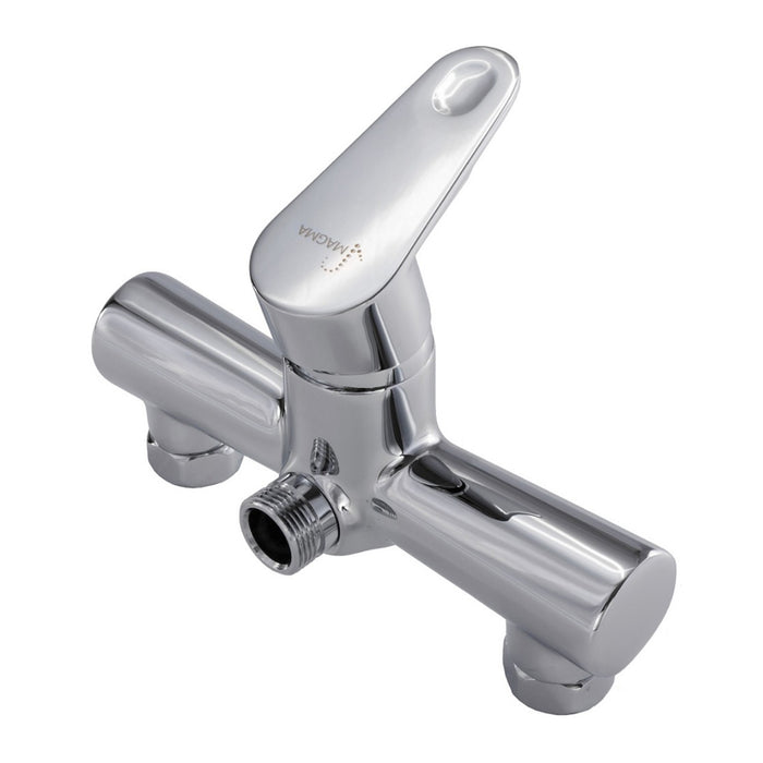 SaunaLife Model R3 — Rain Series Outdoor Barrel Shower Kit, 53"W x 90"H