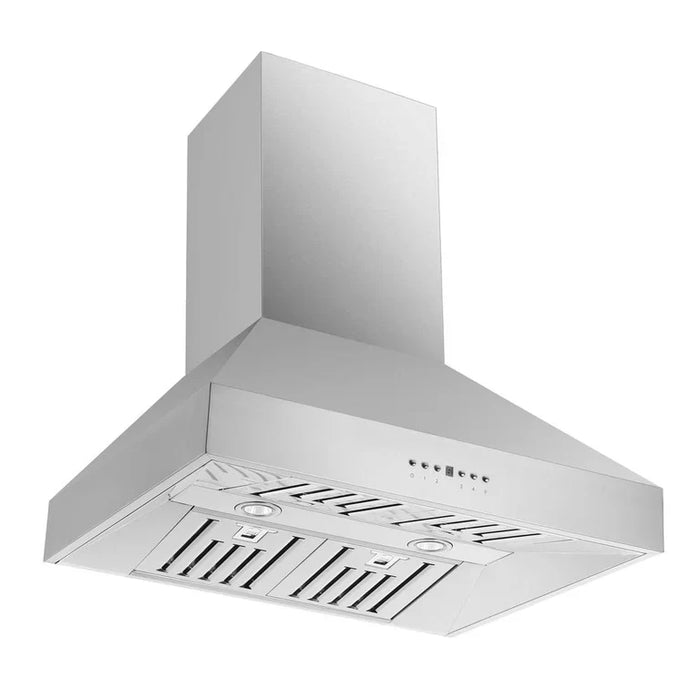 FORNO Appliance Package - 30" Dual Fuel Range, 30" Range Hood, Dishwasher, AP-FFSGS6125-30-W-2