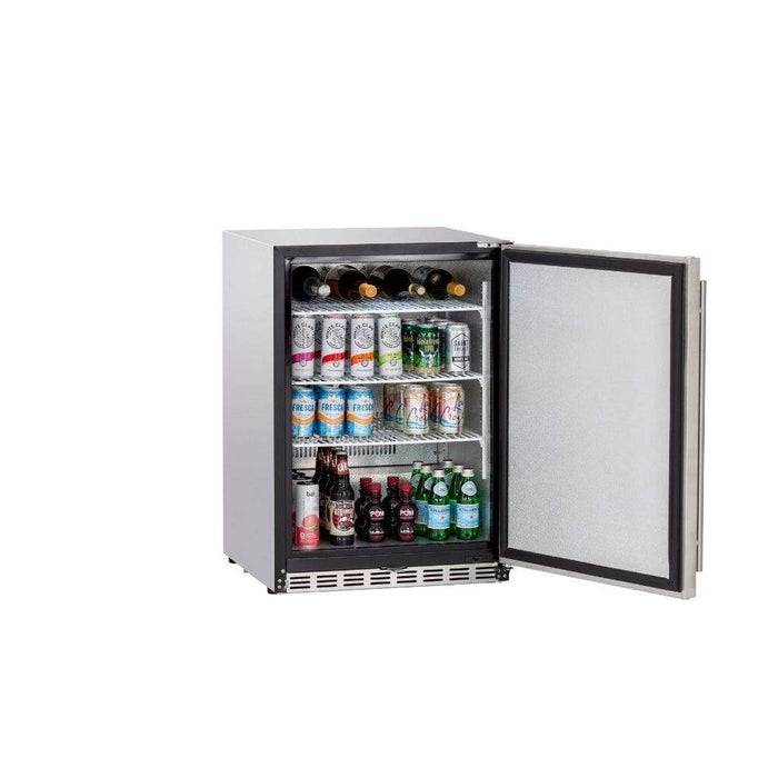 Summerset - 24" 5.3 Cu.Ft. Deluxe Outdoor Rated Compact Refrigerator