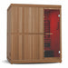 finnmark trinity xl infrared home sauna kit with harvia heater