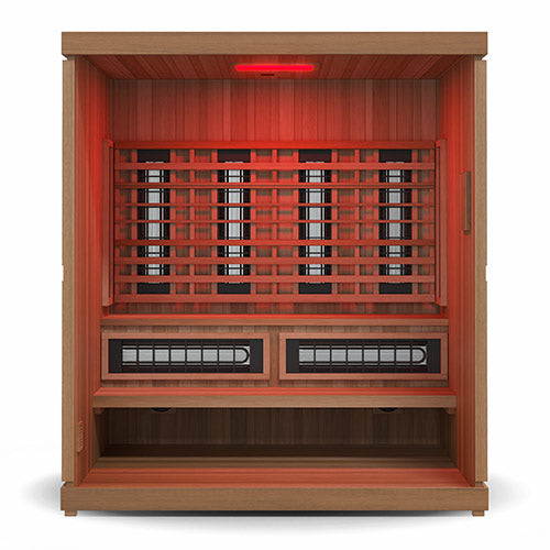 finnmark  infrared home sauna kit with harvia heater