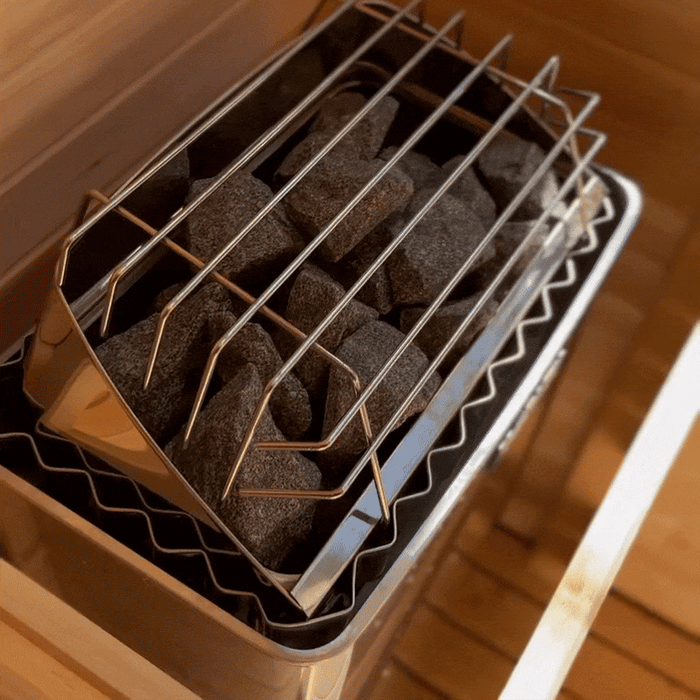 Harvia KIP30B 3 kW Electric Sauna Heater w/ Built-in Controls