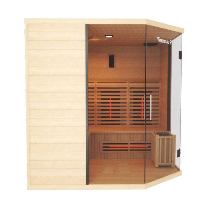 Medical 9 Plus Hybrid Sauna - Home and Heat