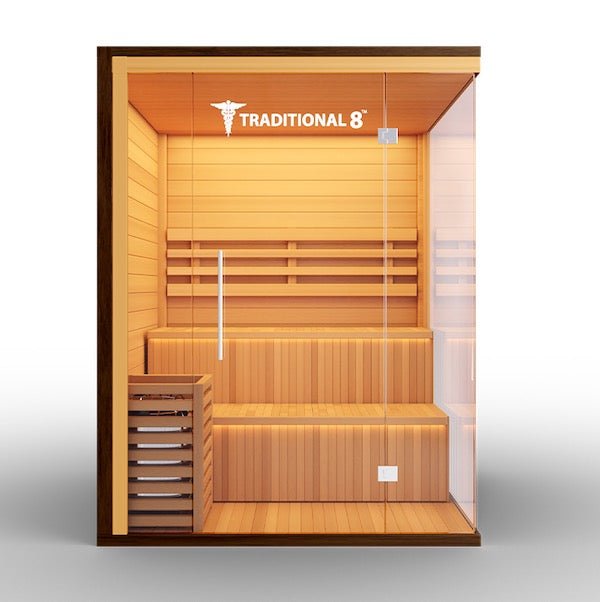 Medical 8 Plus Traditional Sauna - Home and Heat