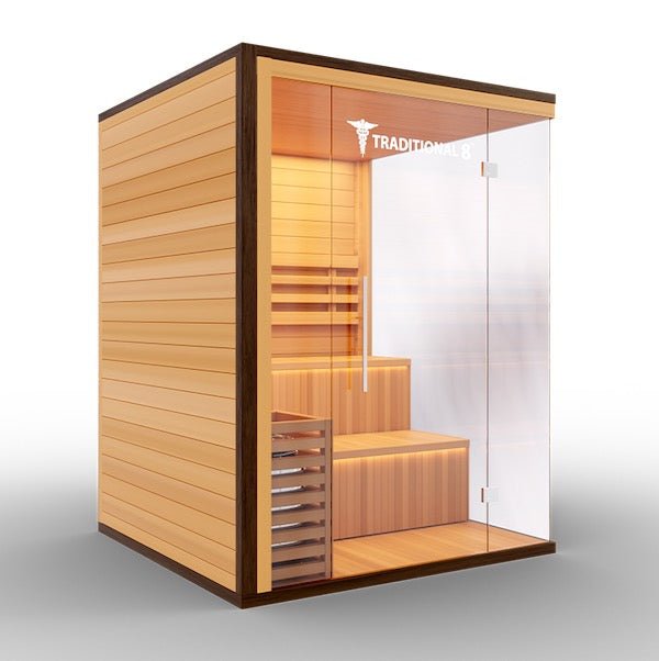 Medical 8 Plus Traditional Sauna - Home and Heat