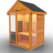 Medical Nature 7 Outdoor Infrared Sauna - Home and Heat